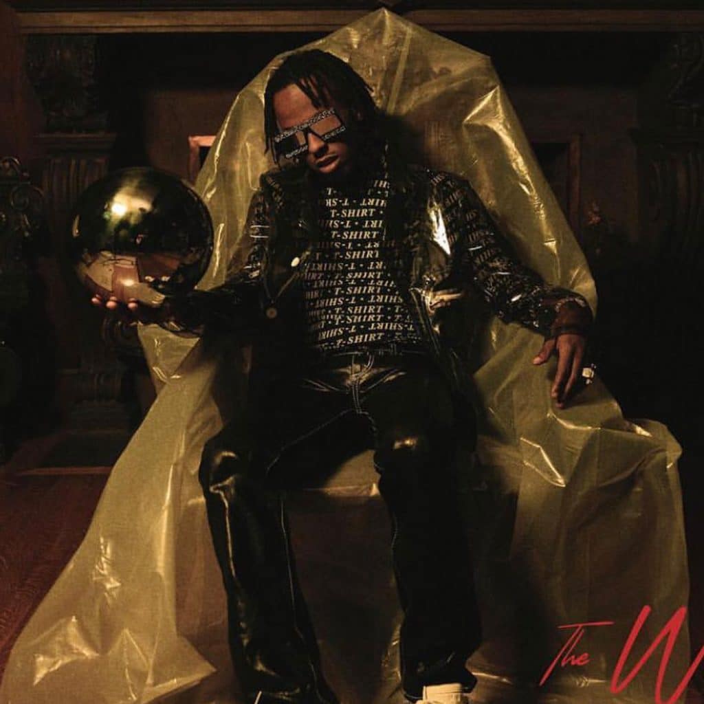 Rich the Kid sitting in the throne