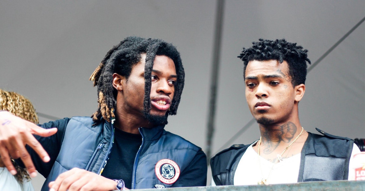 rapper denzel curry conversating with friend, the late rapper xxxtenacion