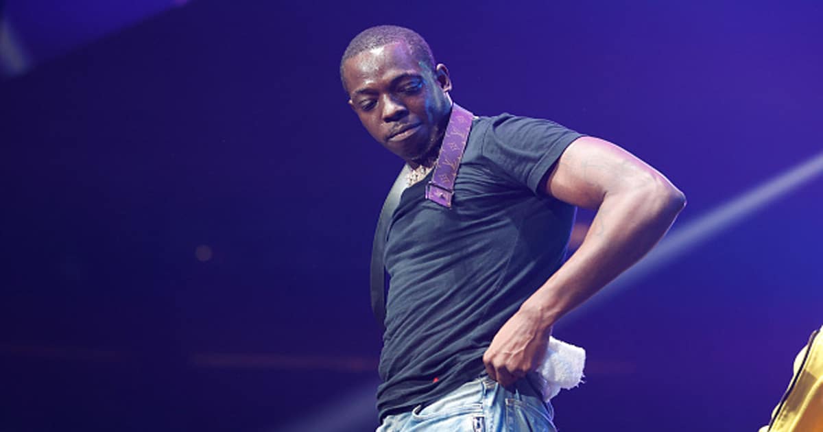 rapper bobby shmurda performs dueing 105.1 powerhouse in 2021