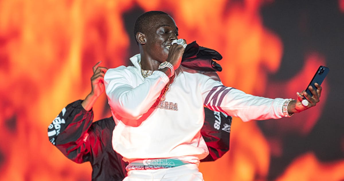 rapper bobby shmurda performs at rolling loud miami in 2021