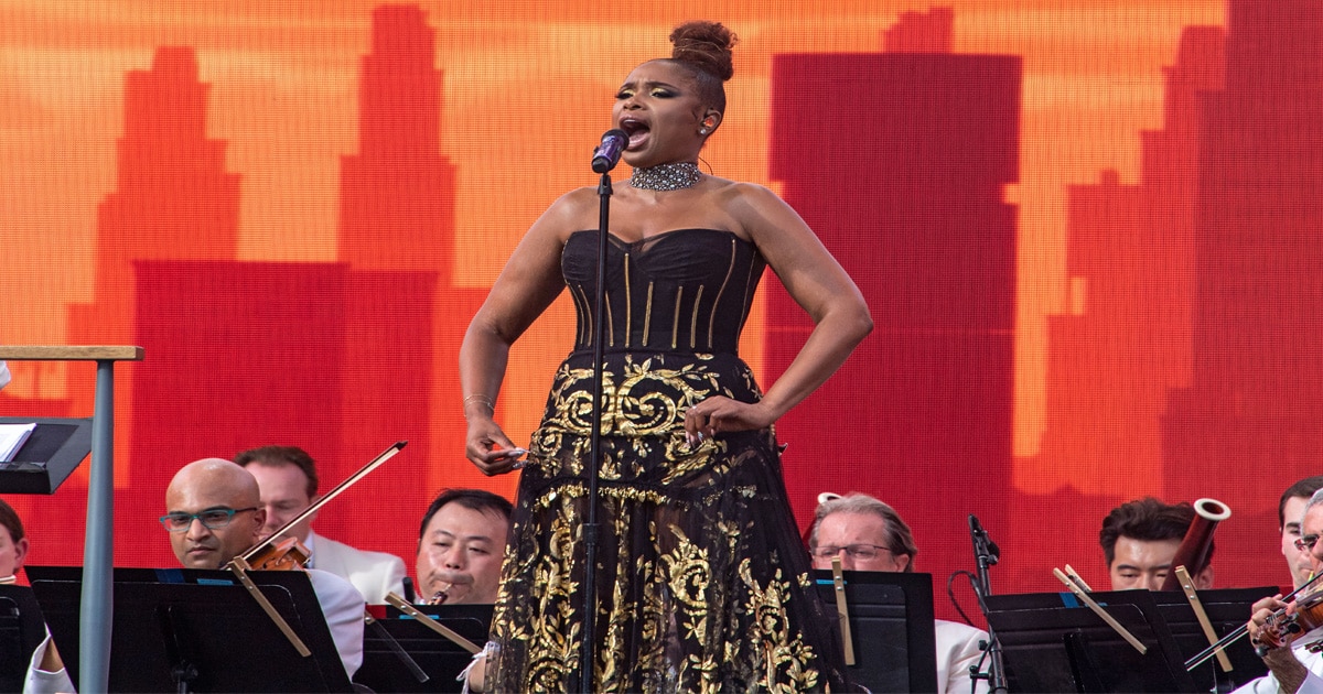singer jennifer hudson performs at the we love nyc the homecoming concert in 2021
