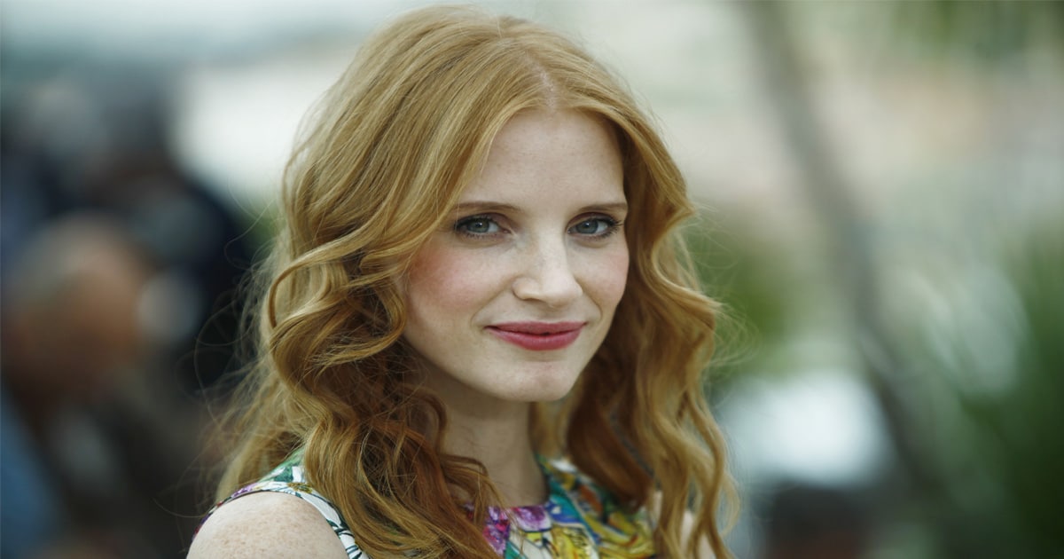 Actress Jessica Chastain poses at the 65th annual Cannes Film Festival in 2012