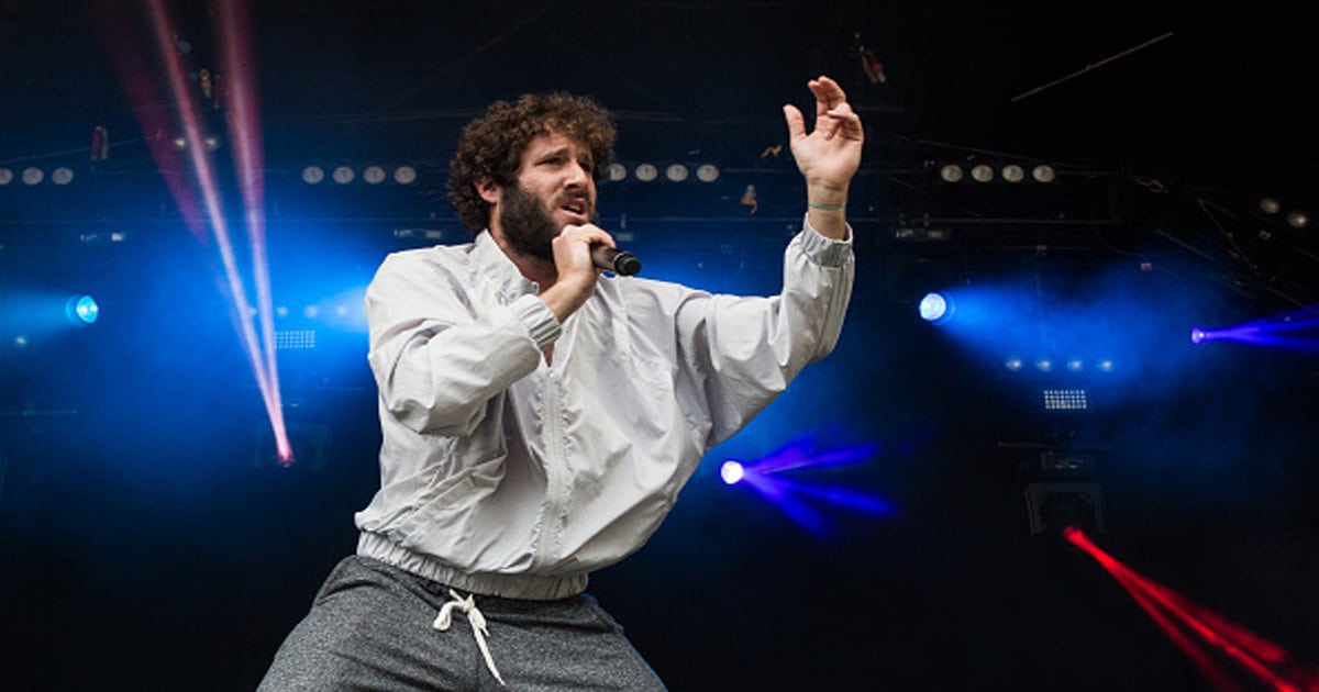 rapper lil dicky performs at wireless festival at finsbury park in 2017
