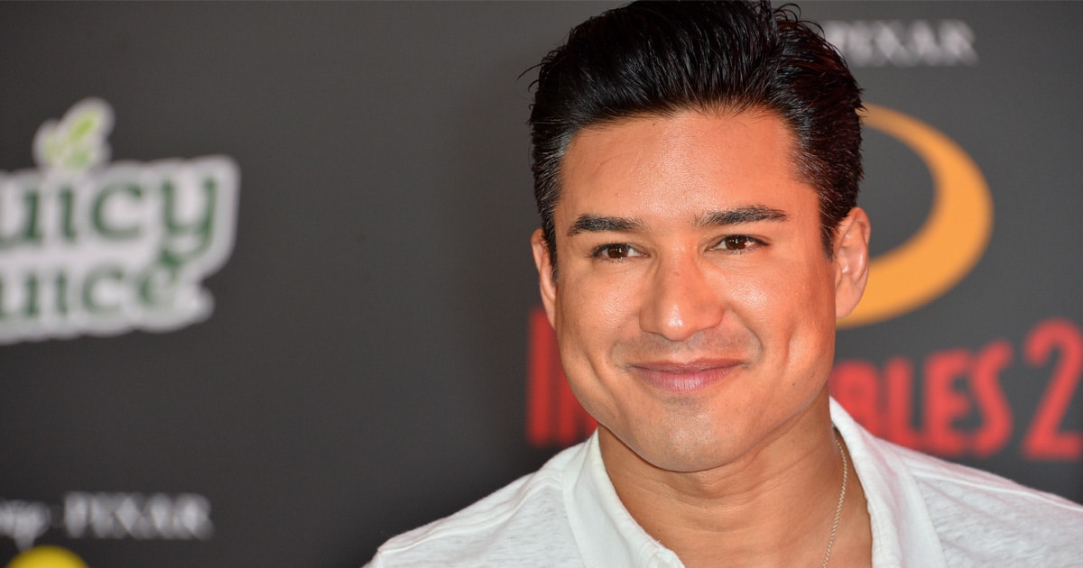 television personality mario lopez at the premiere of incredibles 2
