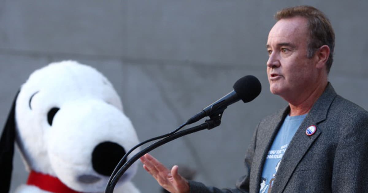 voice actor peter robbins at the release for warner home video's "you're not elected charlie brown"