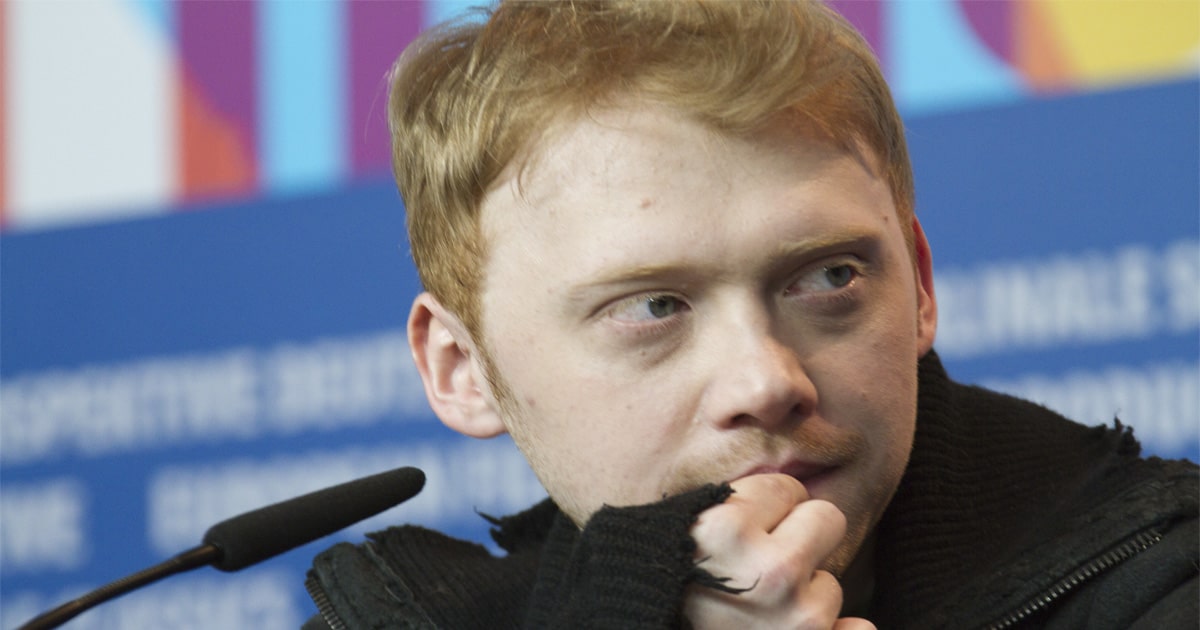 actor rupert grint attends the necessary death of countryman press conference in 2013