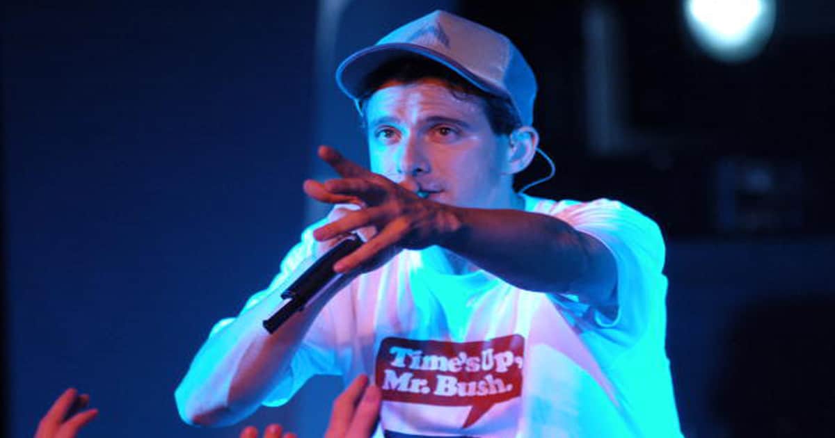 rapper ad rock during MTV2 Presents: A LIFEbeat Benefit 