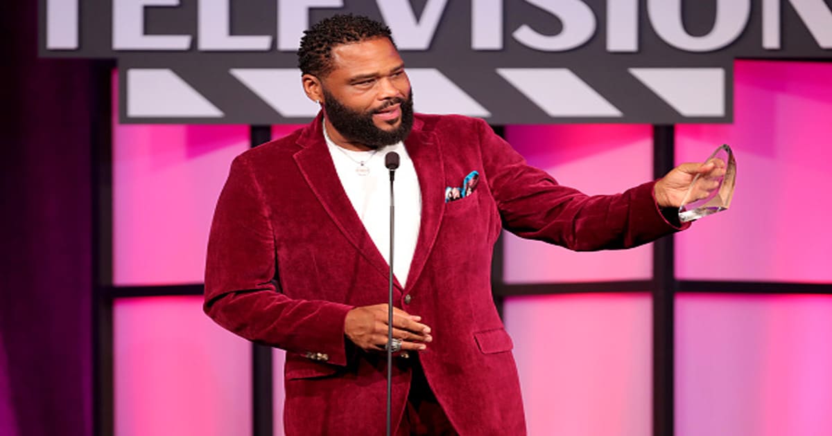 actor anthony anderson accepts the producer award for television in 2021