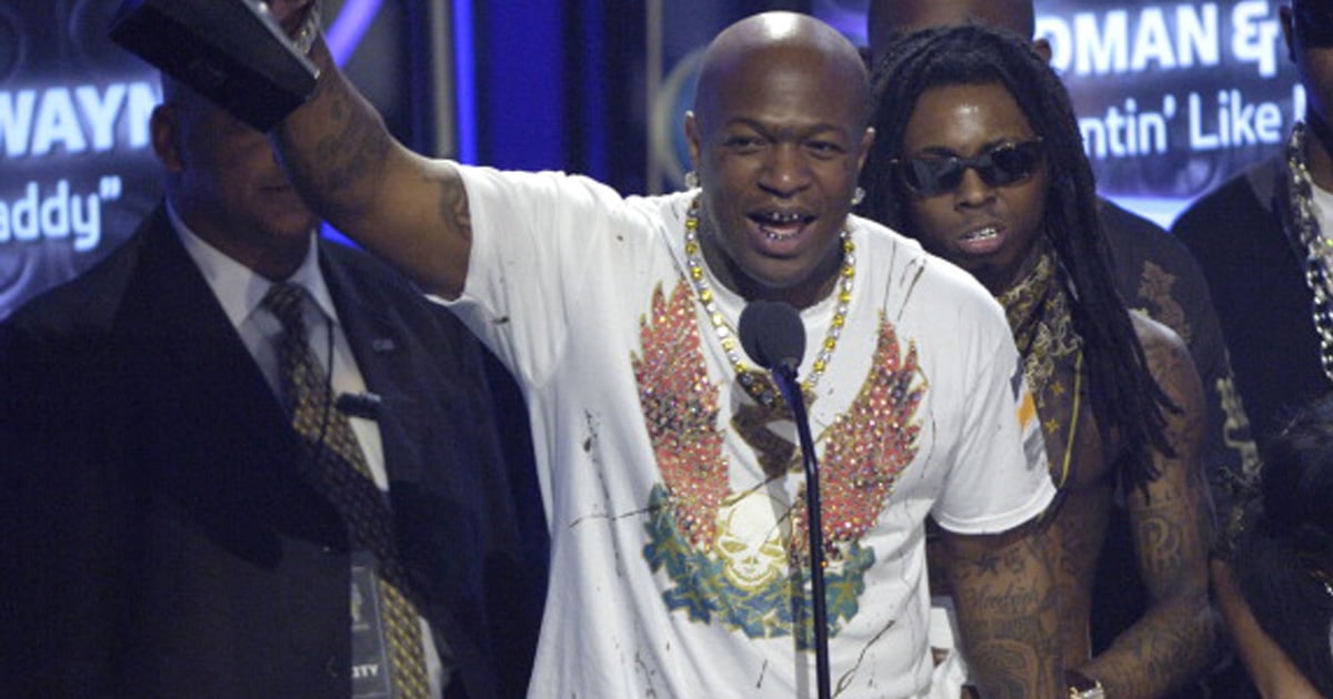 Birdman accepts the Alltell Wireless People's Champ Award during the BET Hip Hop Awards 2007