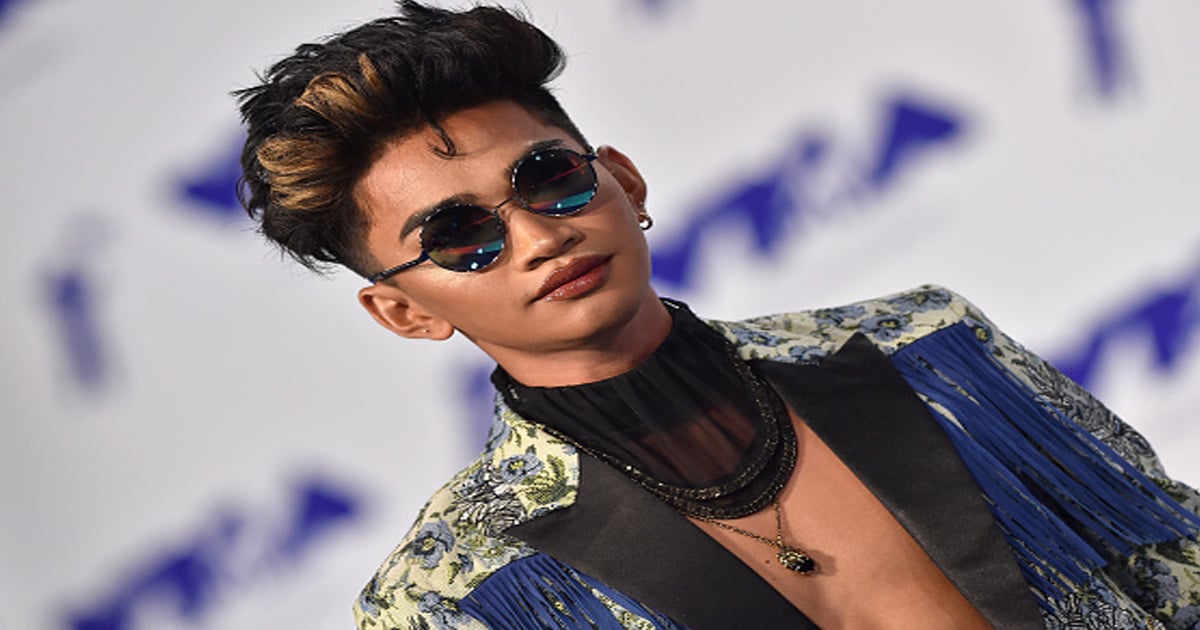 internet personality bretman rock at the 2017 mtv video music awards