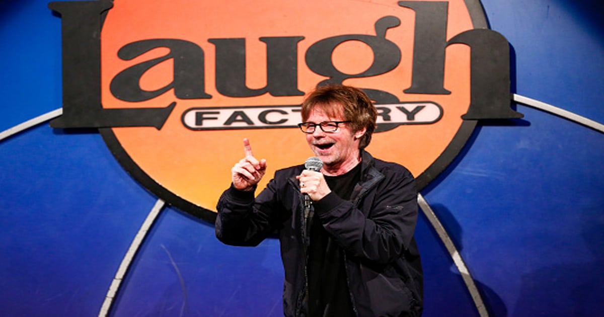 actor dana carvey performs on stage at the laugh factory in 2016