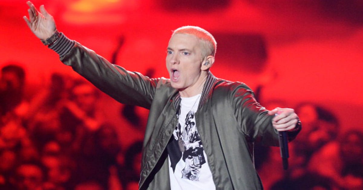 richest rappers Eminem performs onstage at the 2014 MTV Movie Awards 