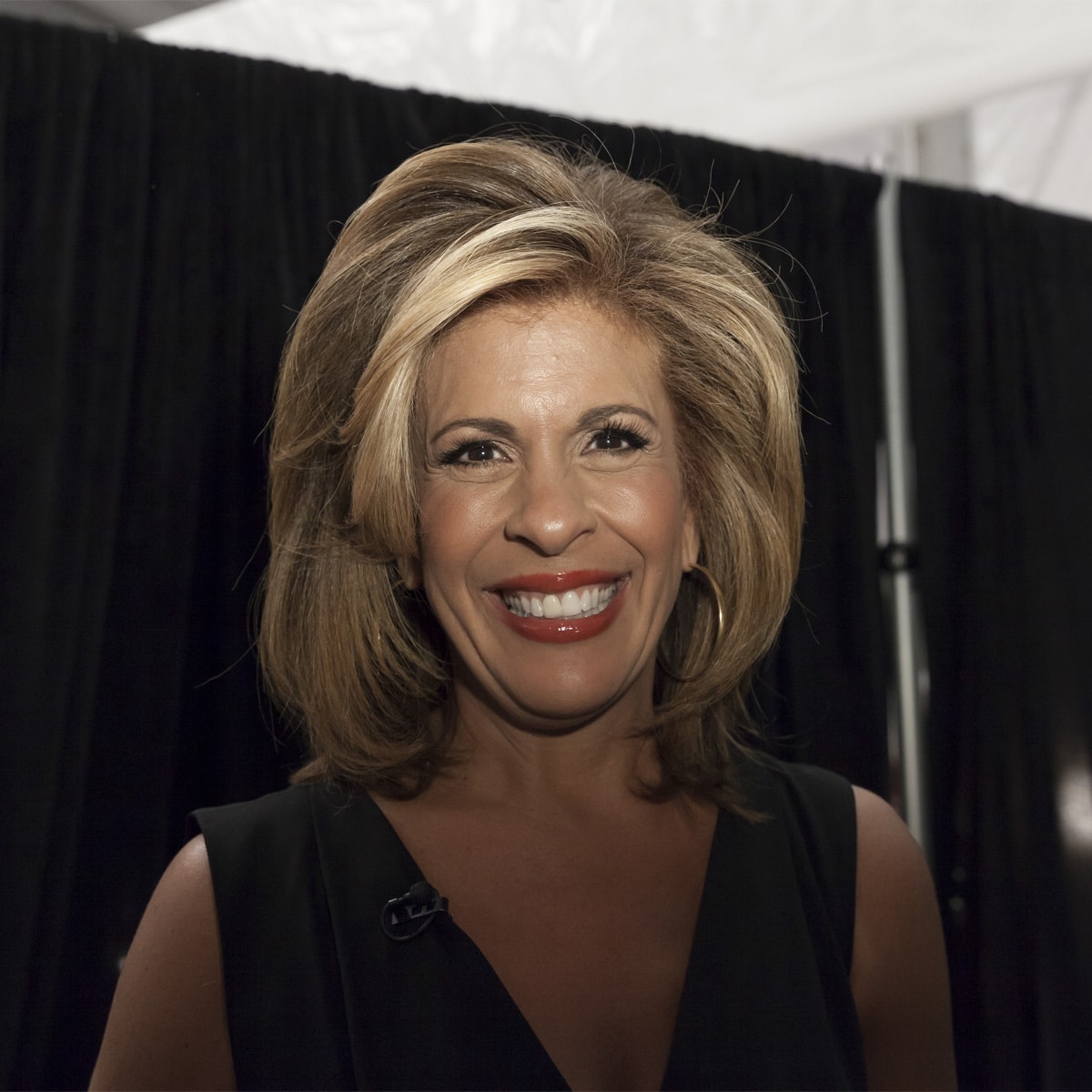 television personality hoda kotb attends runway for kids rock by nike levi's in 2015