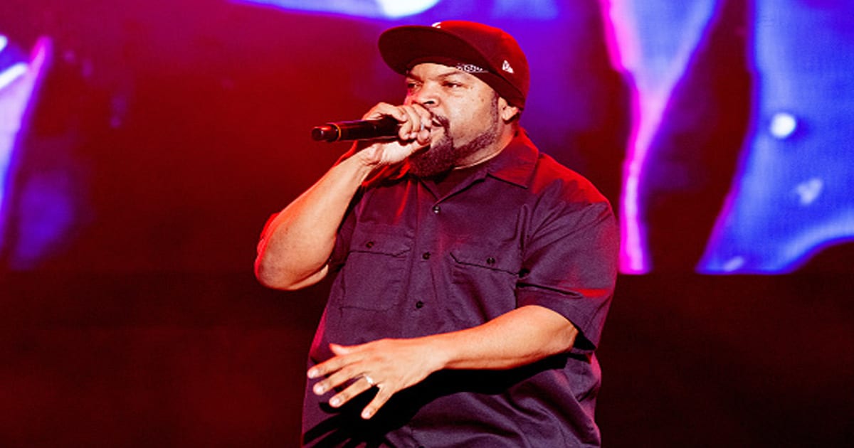 richest rappers Ice Cube performs onstage during Once Upon a Time in LA Music Festival