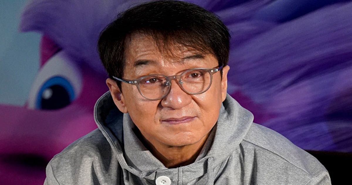 actor jackie chan attends the wish dragon press conference in 2021