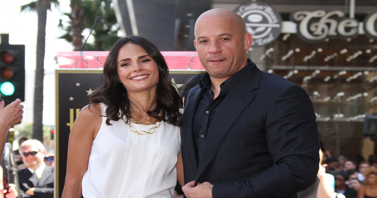 actress jordana brewster at the vin diesel star on the hollywood walk of fame ceremony