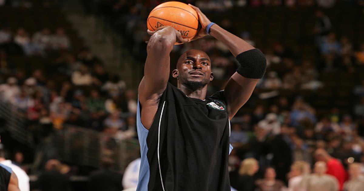 richest nba players Kevin Garnett #21 of the Minnesota Timberwolves during the 102-91 loss to the Denver Nuggets