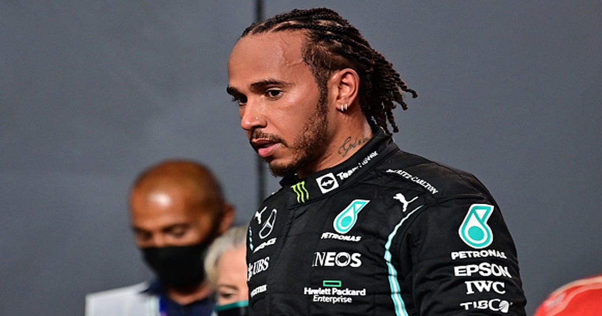 richest athletes Lewis Hamilton of Great Britain and Mercedes GP looks on 