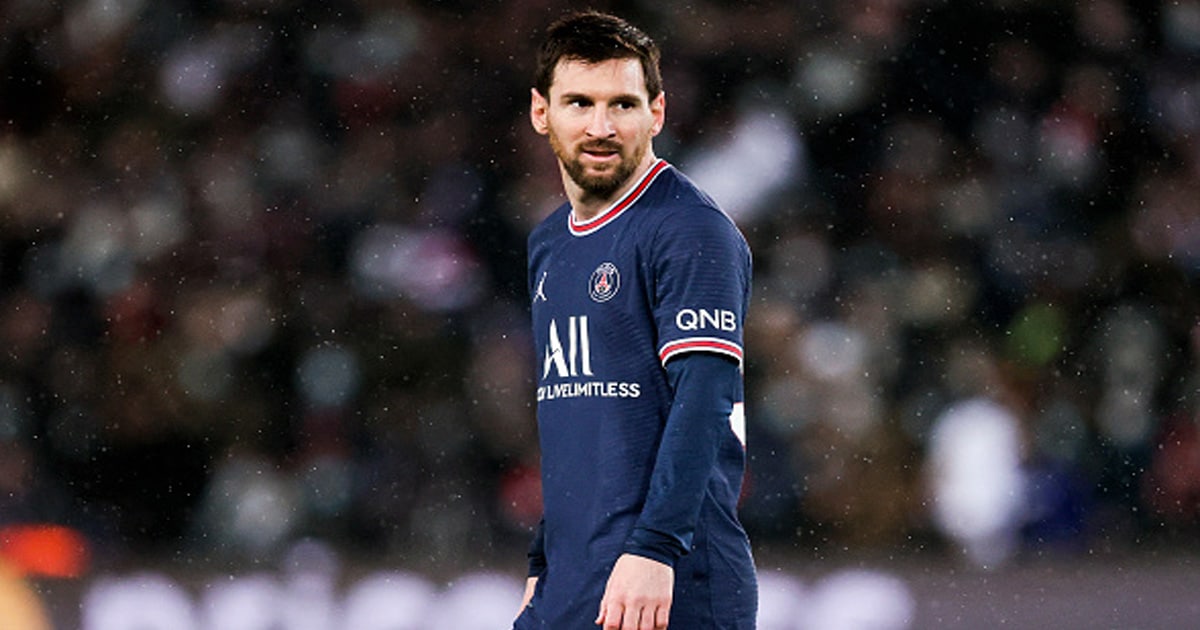 richest athletes Lionel Messi of Paris Saint Germain during the UEFA Champions League