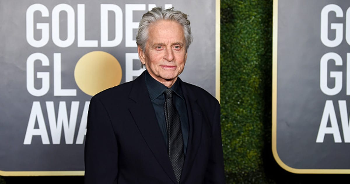 actor michael douglas attends the 78th annual golden globe awards