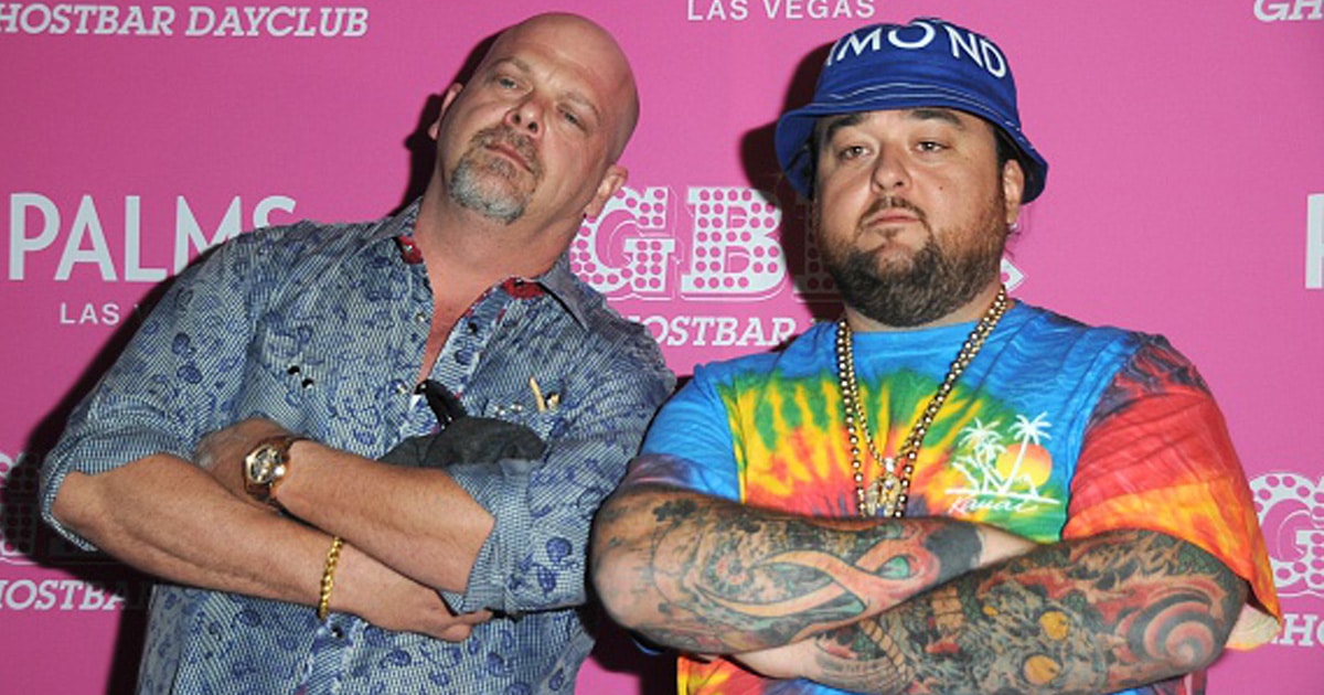 rick harrison and chumlee at the palms casino resort in 2015