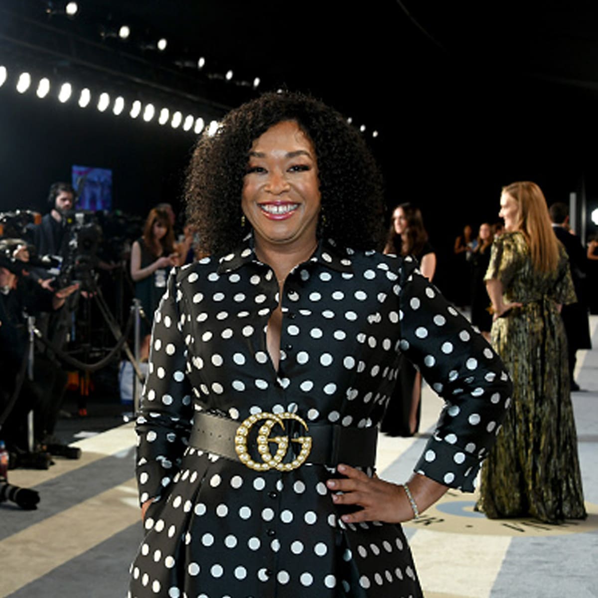 television personality shonda rhimes attends the 2019 vanity fair oscar party