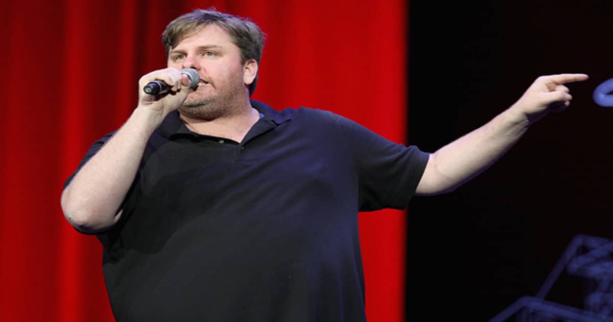 comedian tim dillon performs on the bill graham stage during clusterfest