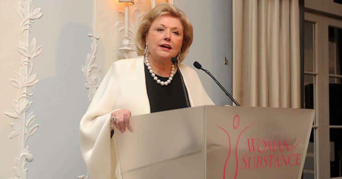 richest authors Barbara Taylor Bradford during the Barbara Taylor Bradford Woman of Substance Awards