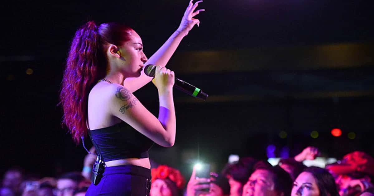 richest female rappers Bhad Bhabie performs onstage during the final night of her 'Bhanned in the USA' tour 