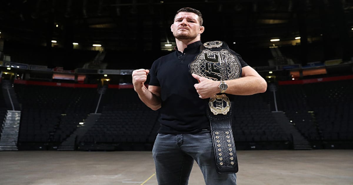 richest mma fighters Michael Bisping poses for a photograph ahead of UFC 204