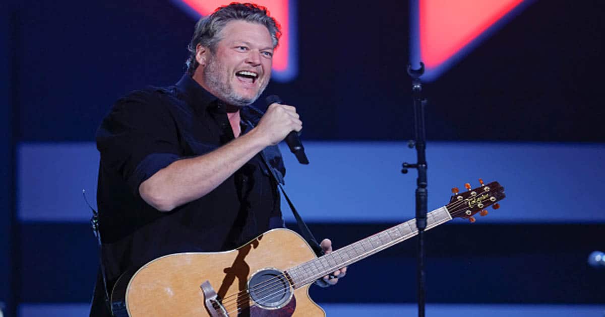 richest country singers Blake Shelton performs during the 2021 iHeartCountry Festival 