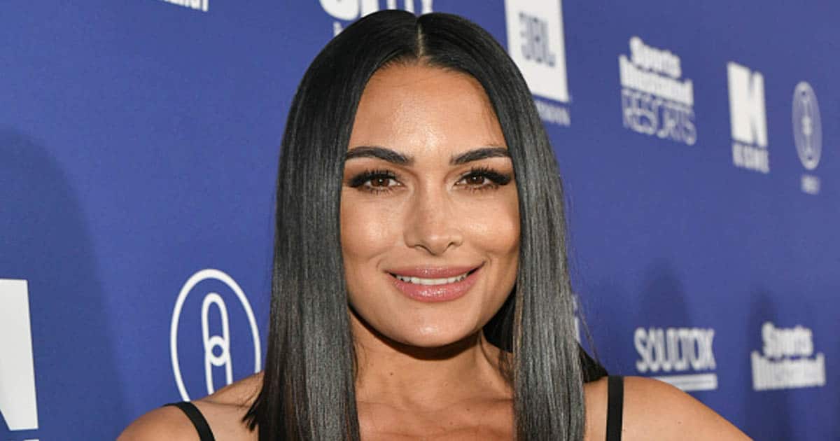 Brie Bella attends the Sports Illustrated Super Bowl Party