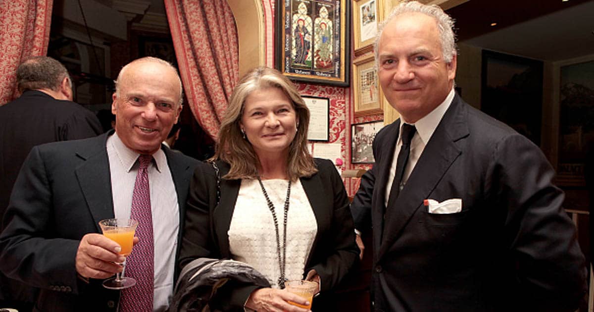 Charlene de Carvalho-Heineken and Charles Finch attend the Charles Finch and Jean Pigozzi dinner 