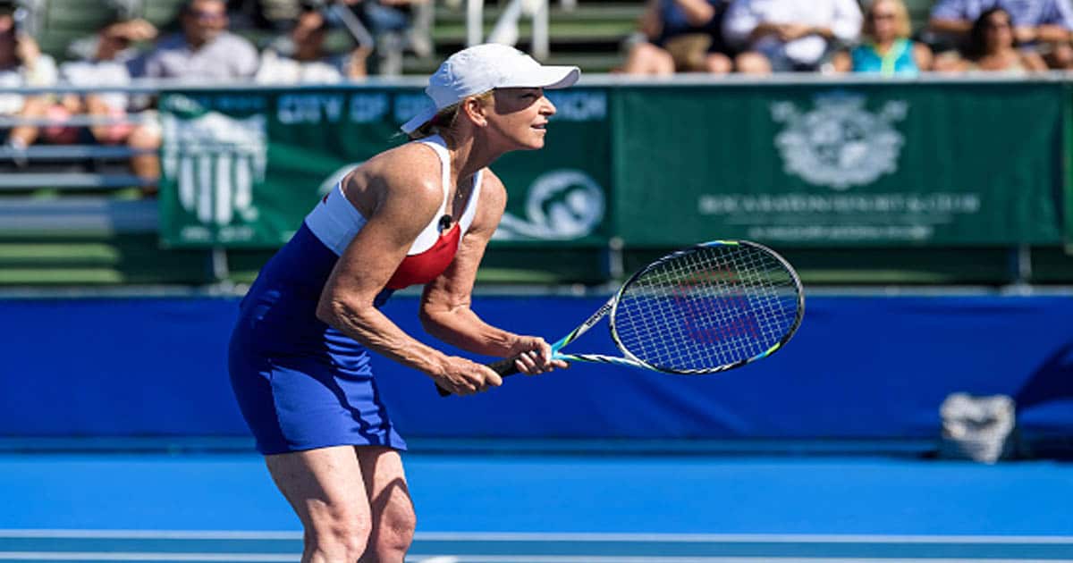 Chris Evert attends the 30th annual Chris Evert Pro-Celebrity Tennis Classic 