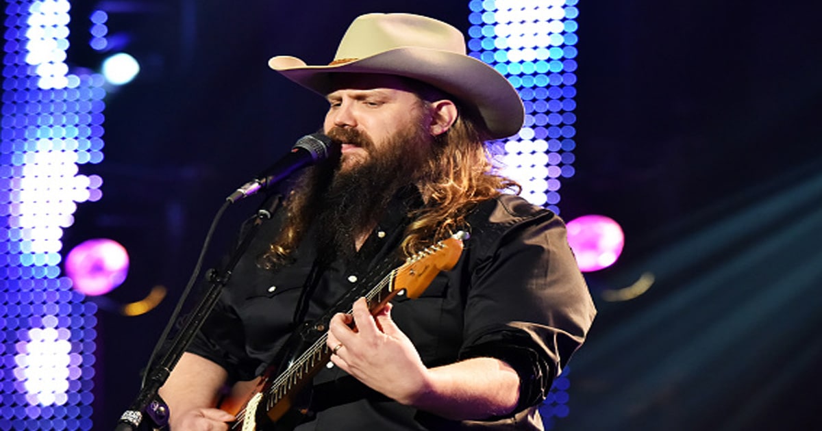 Chris Stapleton performs onstage during MusiCares Person of the Year 