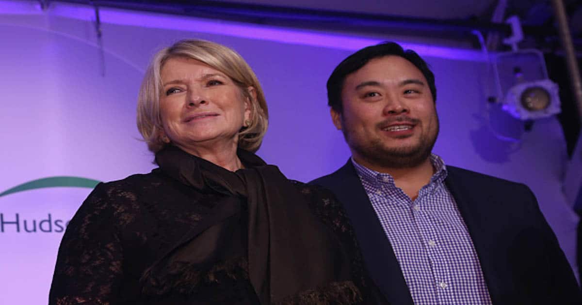 Martha Stewart and Chef David Chang speak at Friends of Hudson River Park Sweet 16 Gala