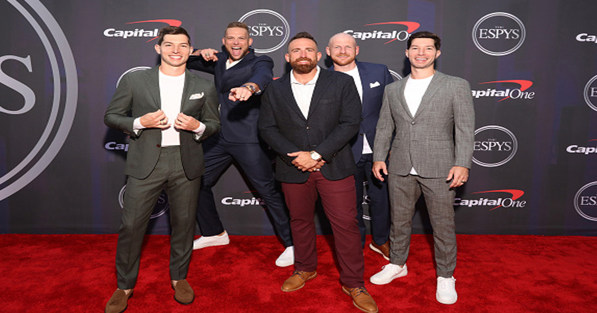 richest youtubers dude perfect ath the espys