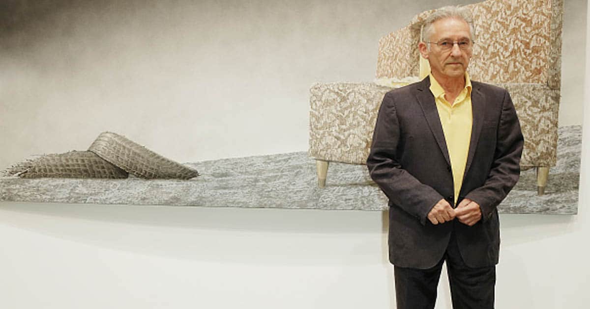 richest painters Artist Ed Ruscha attends the Ed Ruscha Paintings Opening Reception