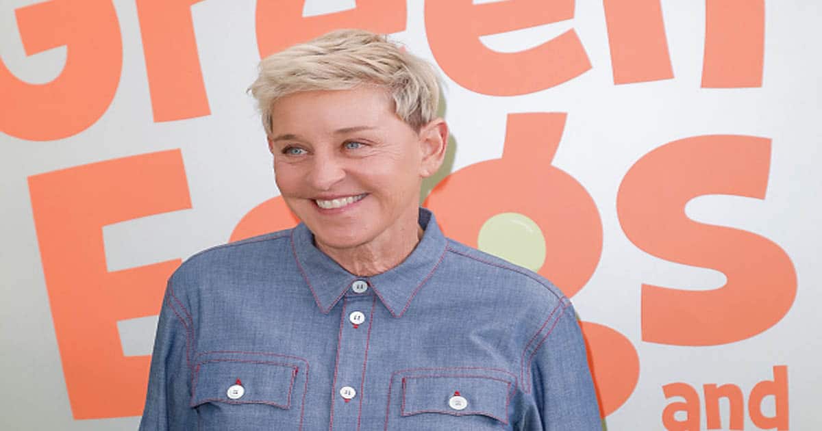 Ellen DeGeneres attends the premiere of Netflix's "Green Eggs And Ham"