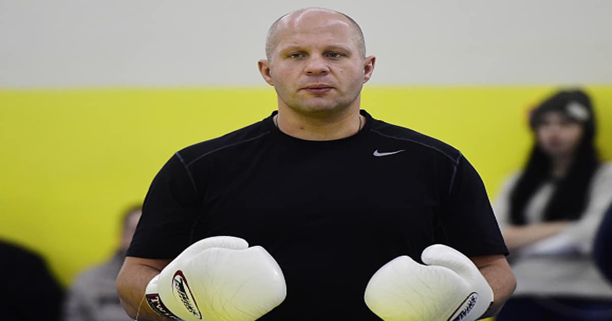 richest mma fighters Fedor Emelianenko, president of the Russian MMA Union