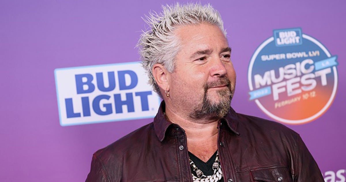 richest chefs Guy Fieri attends the 2022 Bud Light Super Bowl Music Fest 