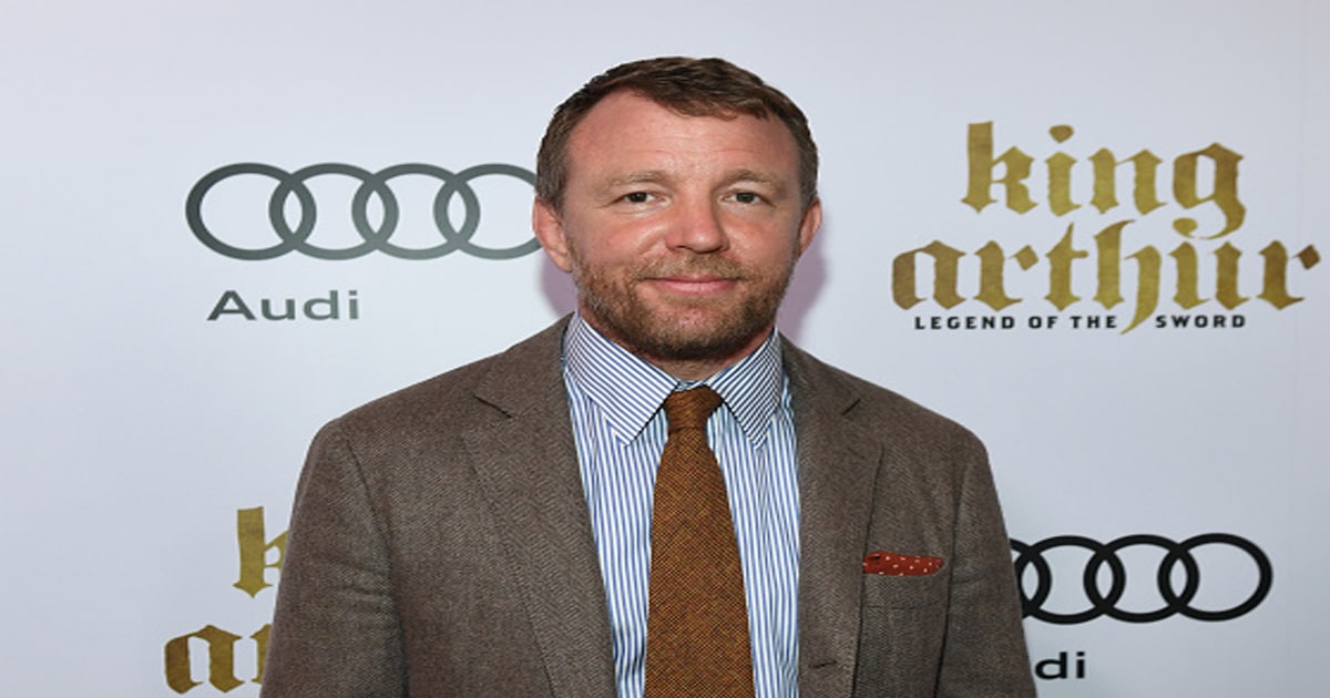 Guy Ritchie arrives at the Scotiabank Theatre for the Canadian Red Carpet
