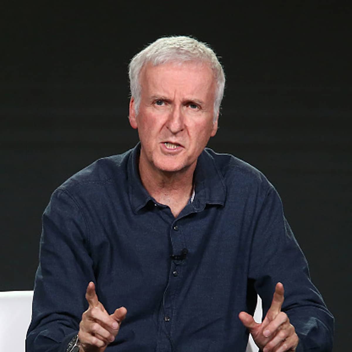 director james cameron speaks during the amc portion of the 2018 winter television association press tour