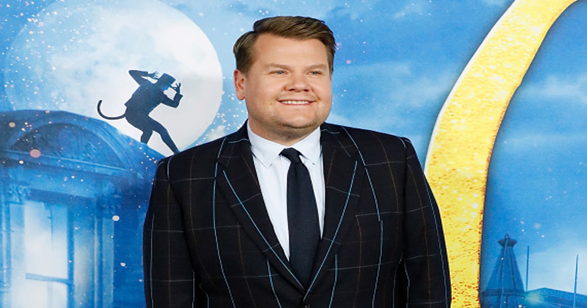 richest tv hosts James Corden attends the world premiere of "Cats" 