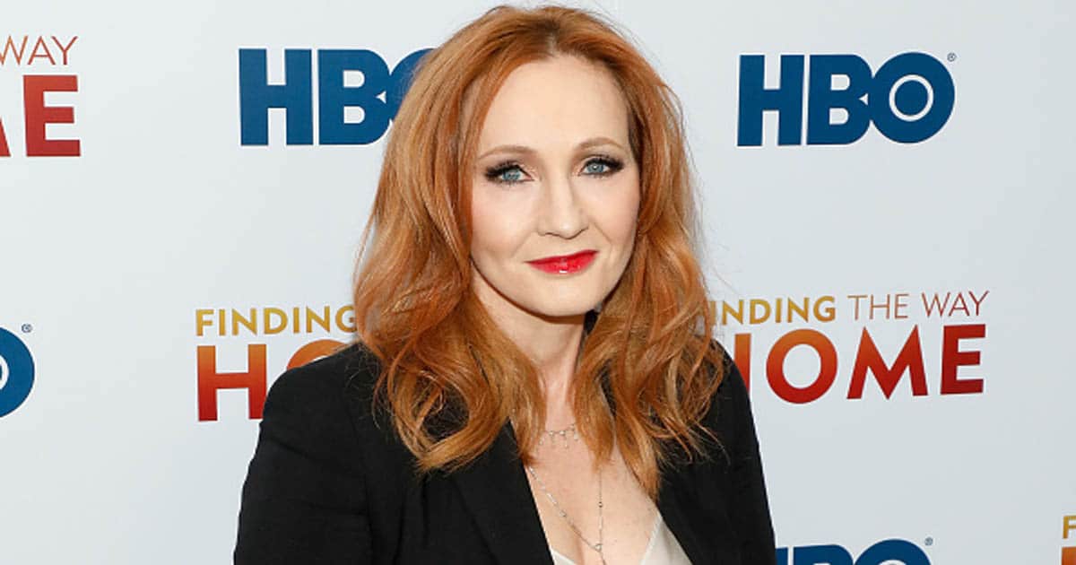 richest authors J.K. Rowling attends the premiere of "Finding the Way Home"