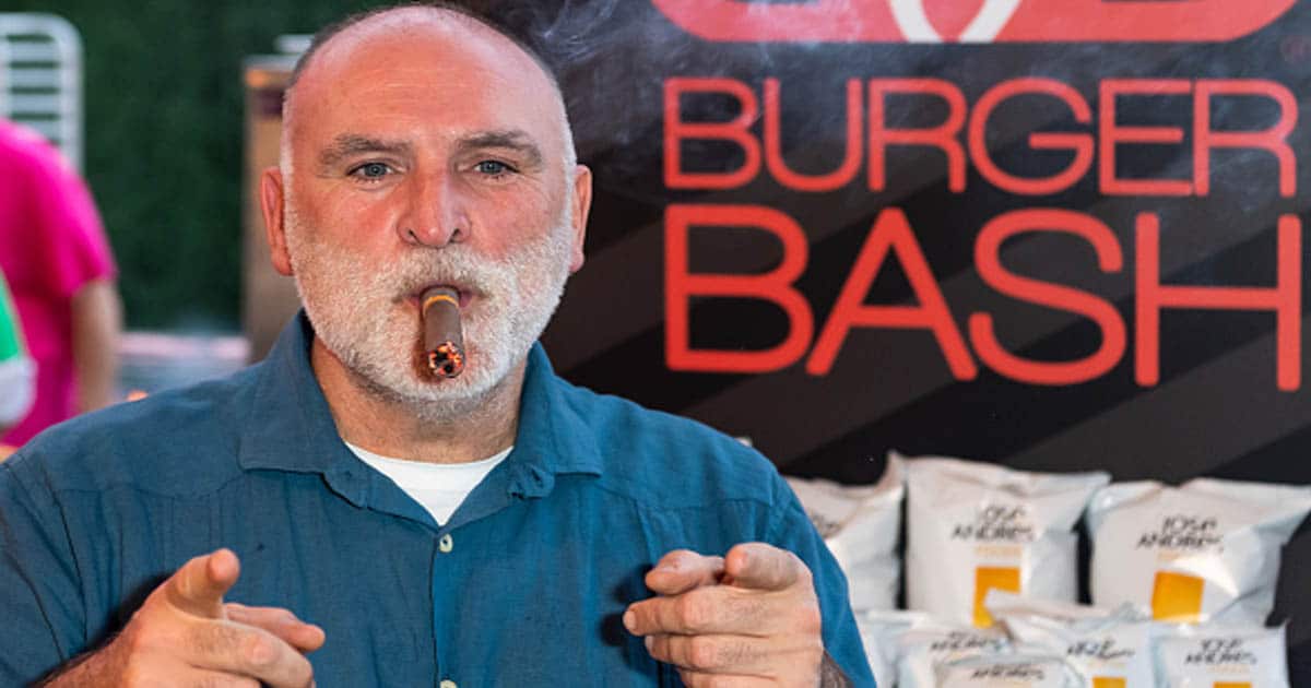 richest chefs Jose Andres attends Burger Bash during the 2022 South Beach Wine And Food Festival 
