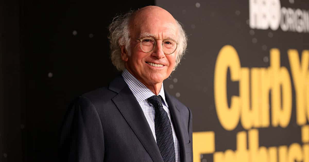 Larry David attends the premiere of HBO's "Curb Your Enthusiasm"
