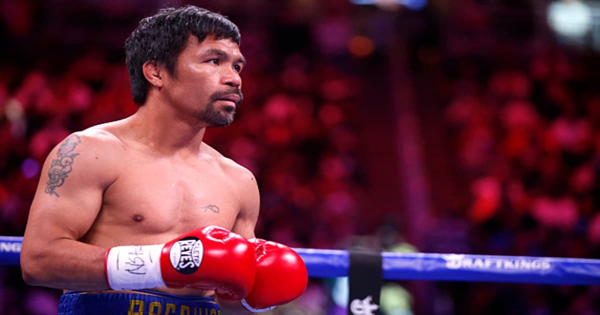richest boxers Manny Pacquiao prepares for a WBA welterweight title fight against Yordenis Ugas 