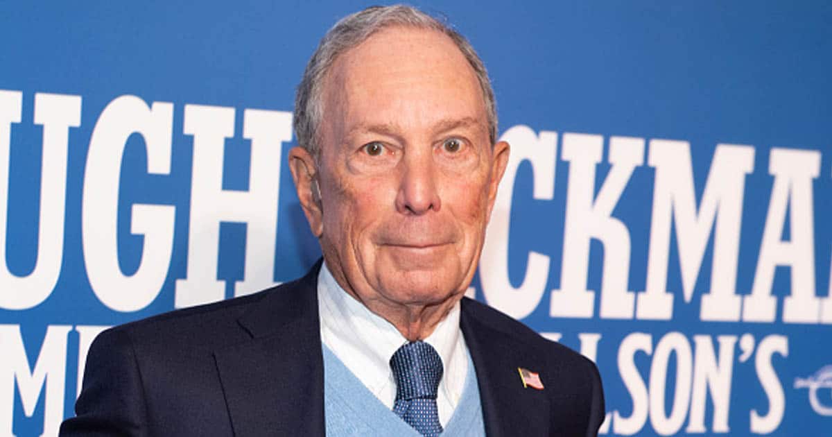 Michael Bloomberg attends the opening night of "The Music Man"