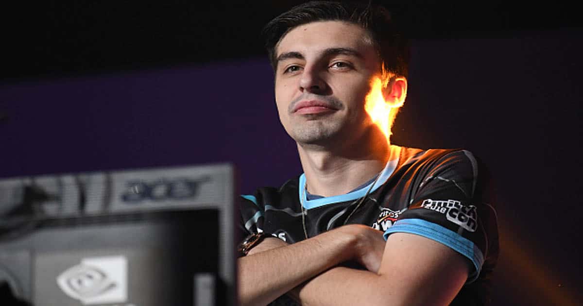 richest esports players Michael "Shroud" Grzesiek stands onstage prior to the Doritos Bowl 2018